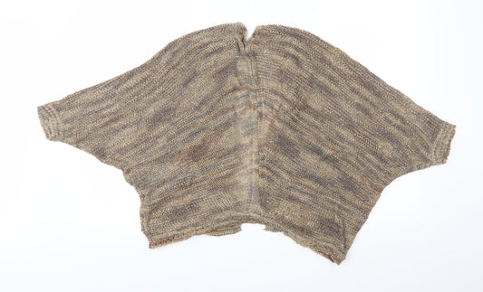 Atmosphere Womens Brown Knit Cardigan Jumper Size XS