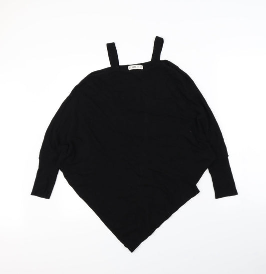 Zara Womens Black Pullover Jumper Size S