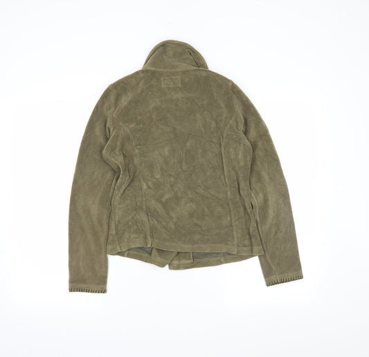 Womens UK Size M M&S Green Jacket