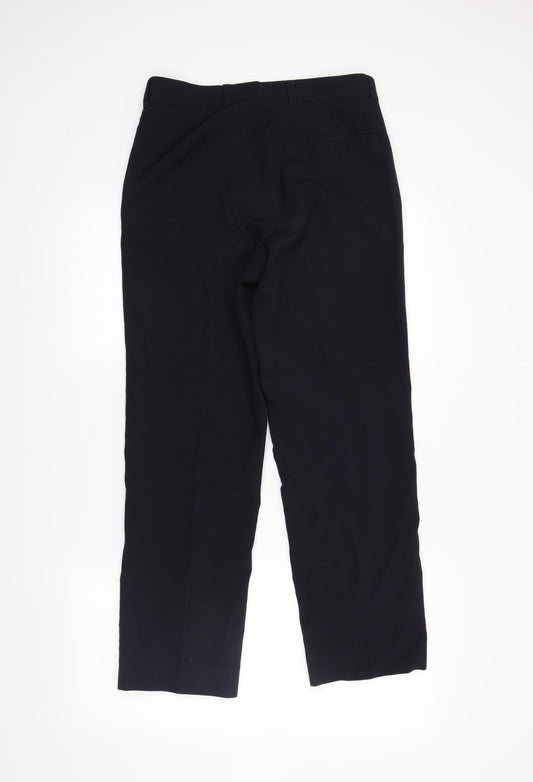 Jack Reid Mens Blue Dress Pants Trousers Size 30 in L28 in