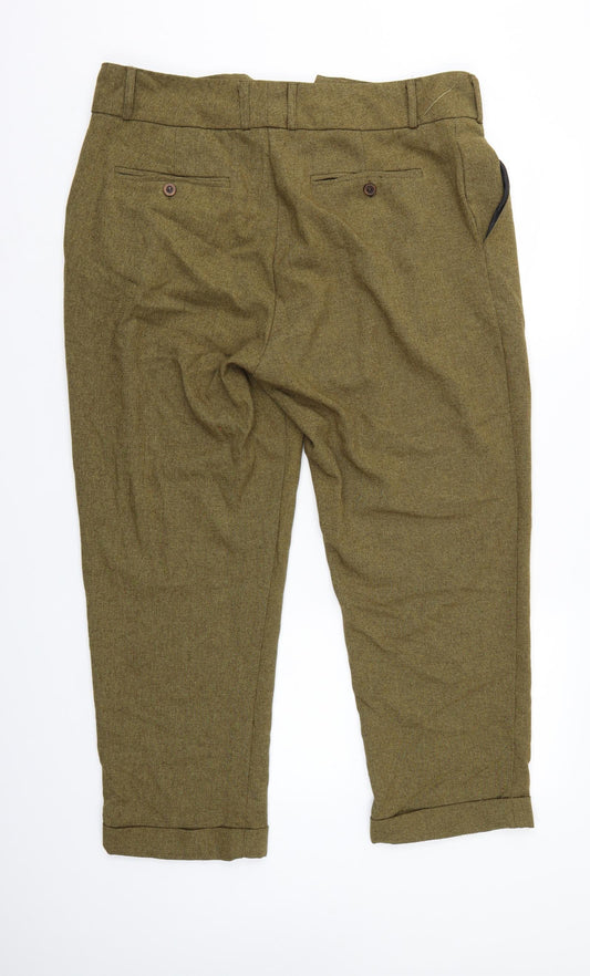 Order Plus Mens Green Trousers Size L L26 in