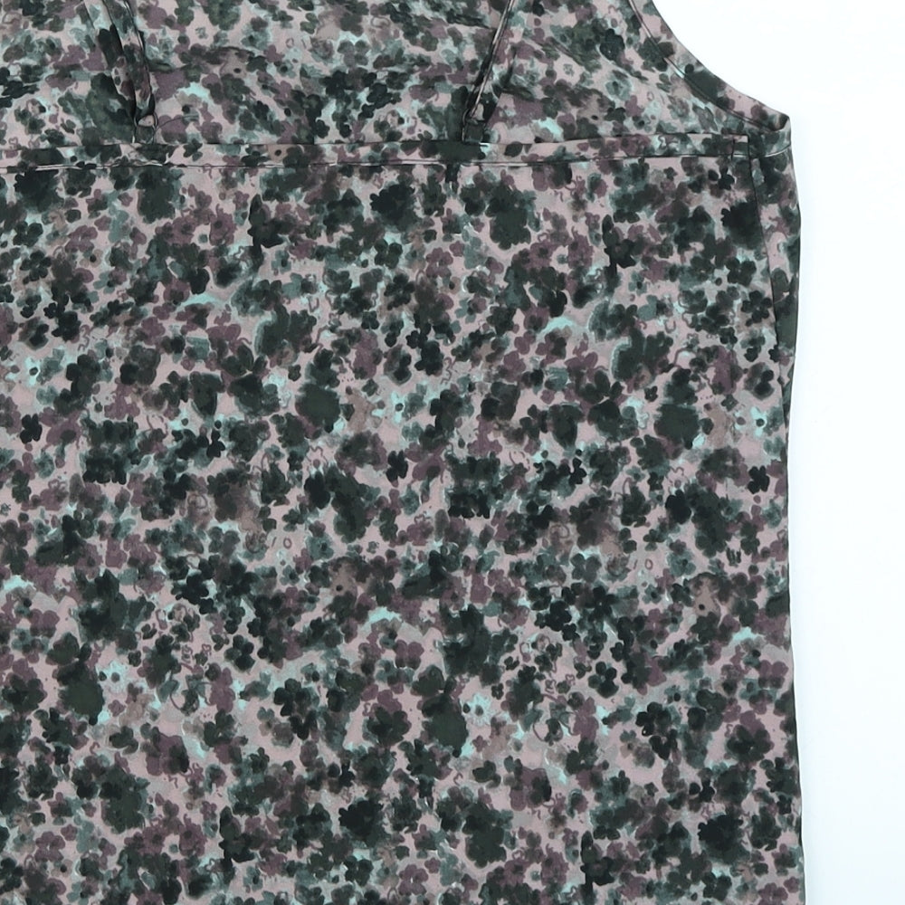 NEXT Womens Purple Animal Print Camisole Blouse Size 6