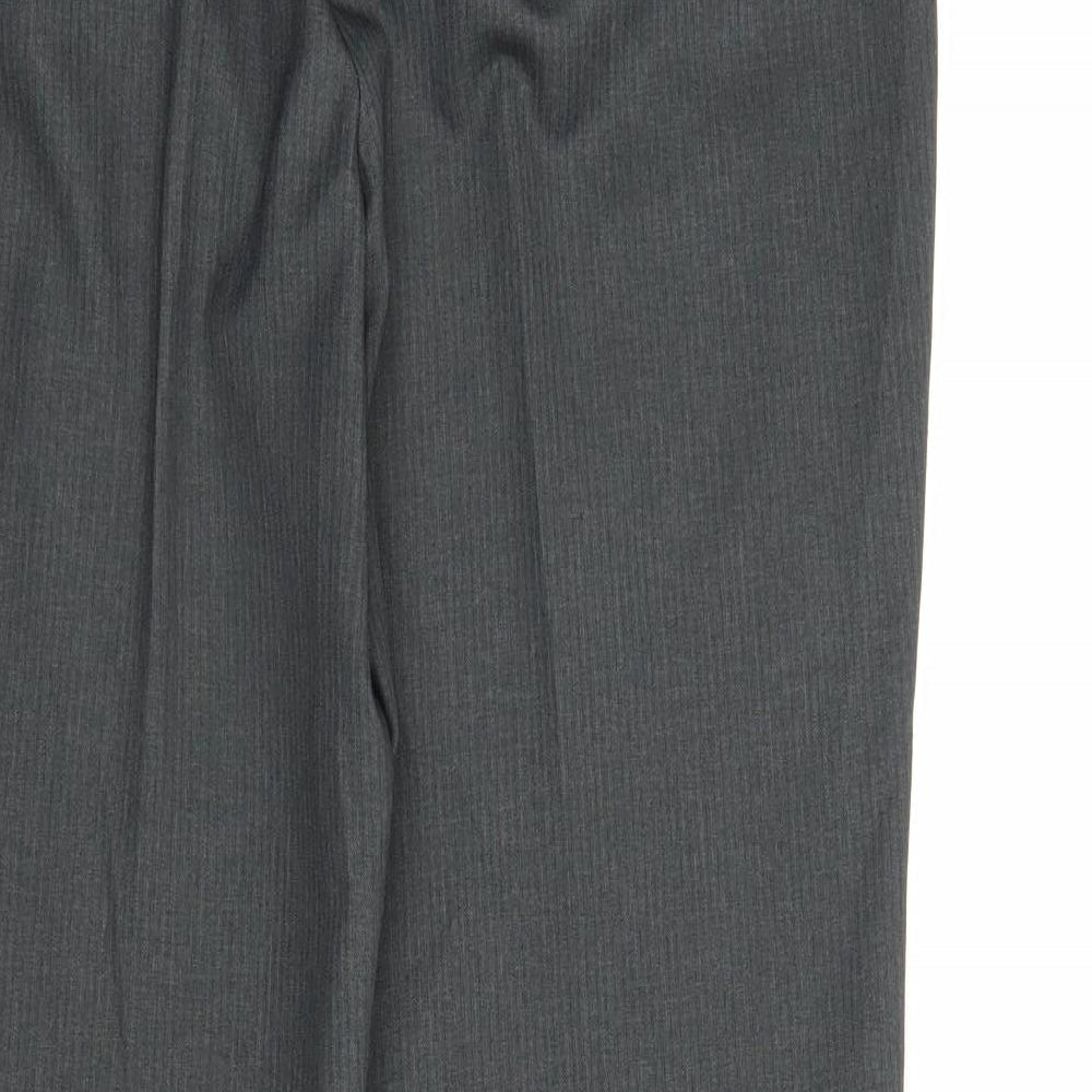 TU Womens Grey Trousers Size 14 L29 in