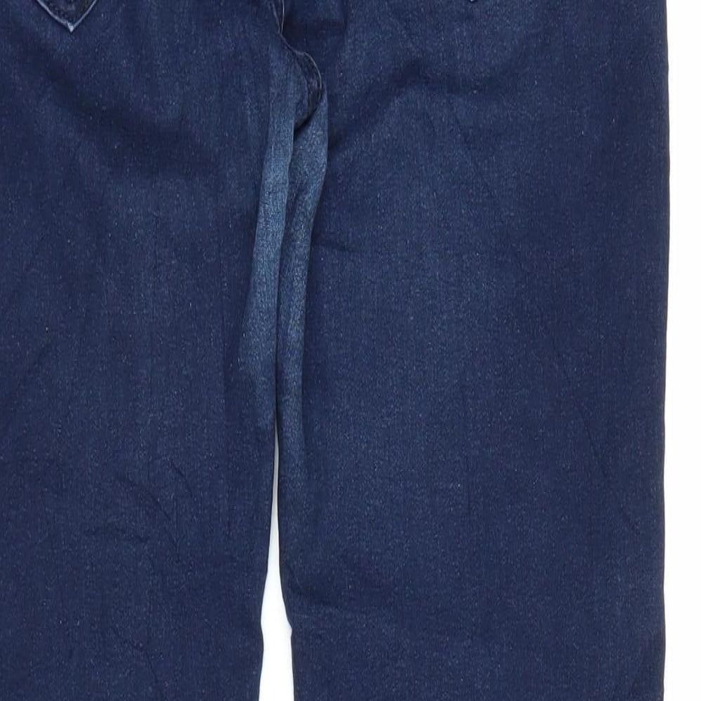 Slolo Womens Blue Denim Jegging Jeans Size M L27 in