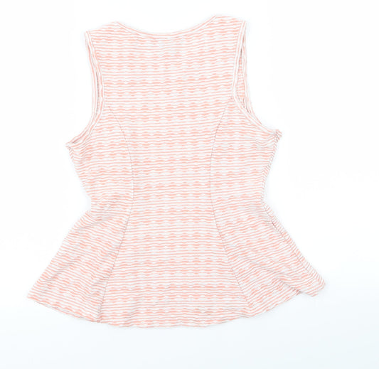Primark Womens Pink Geometric Basic Tank Size 10