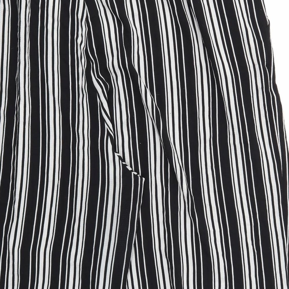 Womens UK Size 20 New Look Regular Fit Black Trousers
