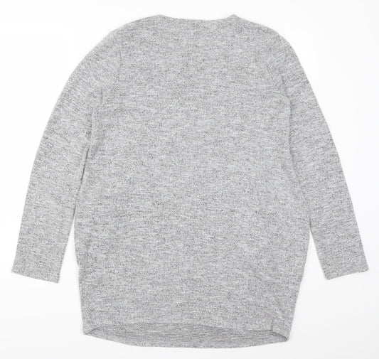 Preworn Womens Grey Jumper Dress Size 10
