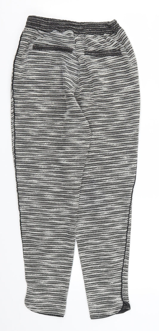 Womens UK Size XS H&M Regular Fit Sweatpants Grey Trousers
