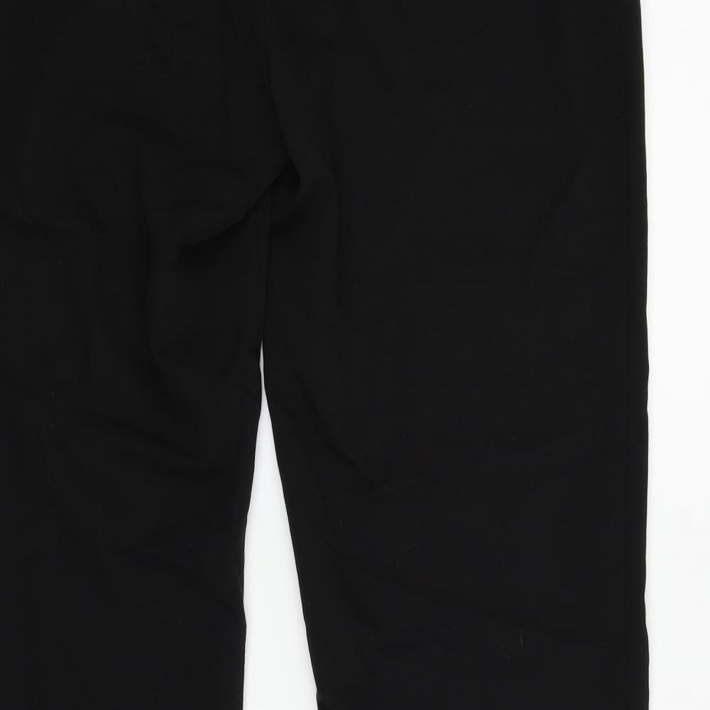 New Look Womens Black Trousers Size 12 L29 in