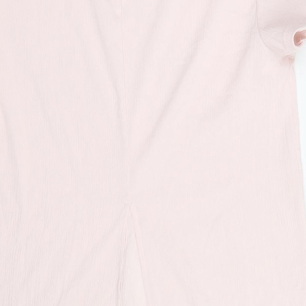 Noisy may Womens Pink Basic Blouse Size M