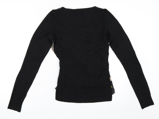 Coast Womens Black Basic Blouse Size 10