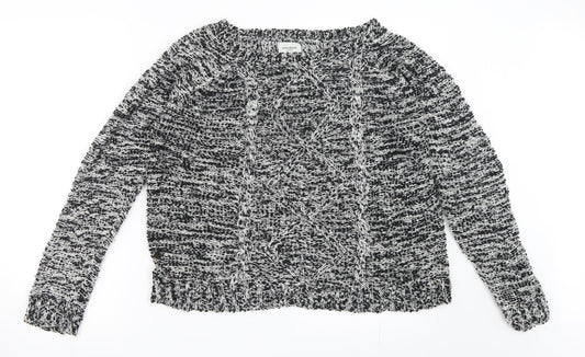 Vera Moda Womens Black Pullover Jumper Size L