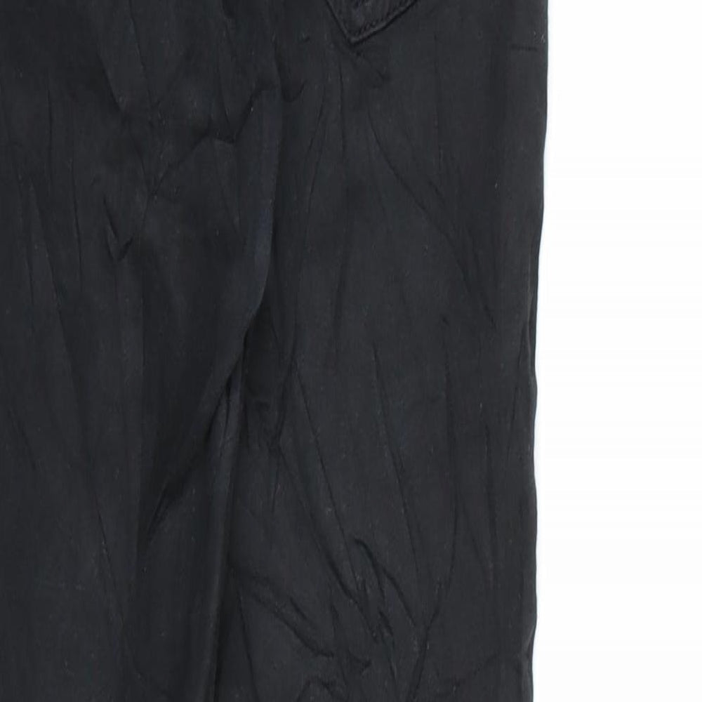 Womens UK Size M Ginatricot Regular Fit Skinny Black Jeans