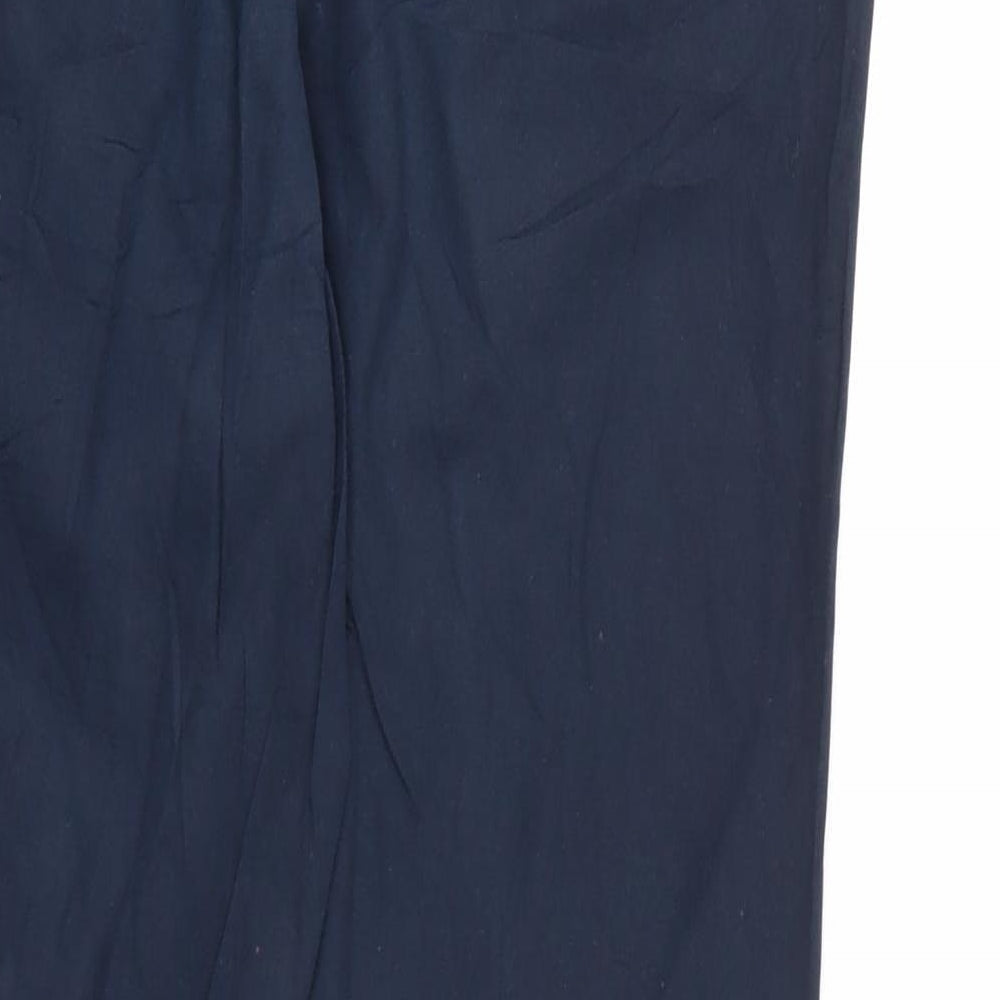 Only Womens Blue Chino Trousers Size 36 in L32 in