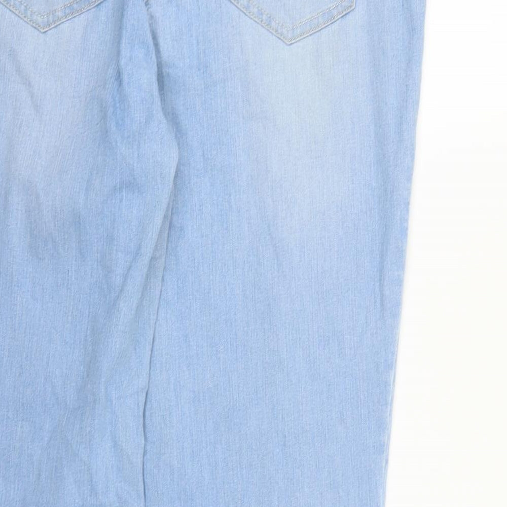 Gerry Weber Womens Blue Denim Straight Jeans Size 38 in L30 in