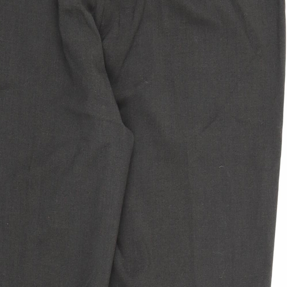 Womens UK Size 20 Marisota Regular Fit Dress Pants Grey Trousers