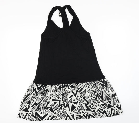 River Island Womens Black A-Line Size 10