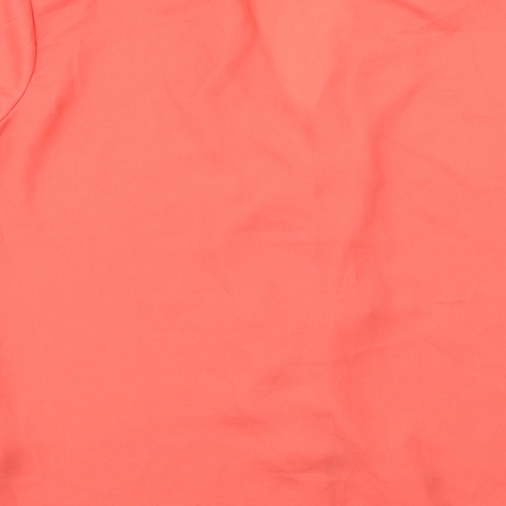 F&F Womens Orange Basic Blouse Size 8