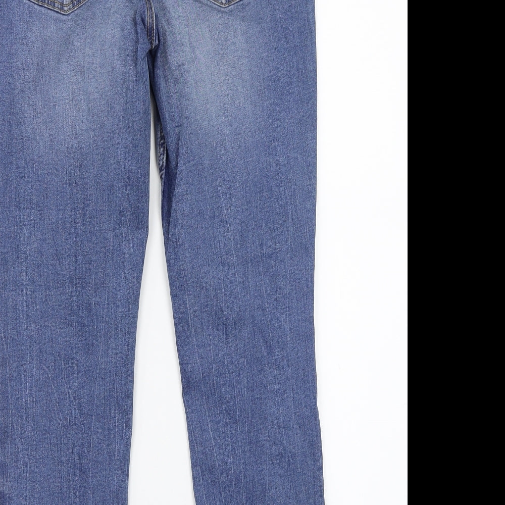 ORSAY Womens Blue Cropped Jeans Size 40 L24 in