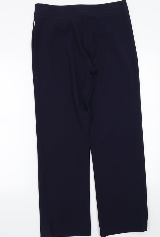 Maine Womens Blue Trousers L28.5 in