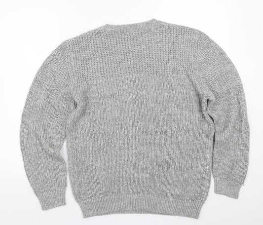 Dunnes Womens Grey Pullover Jumper Size L