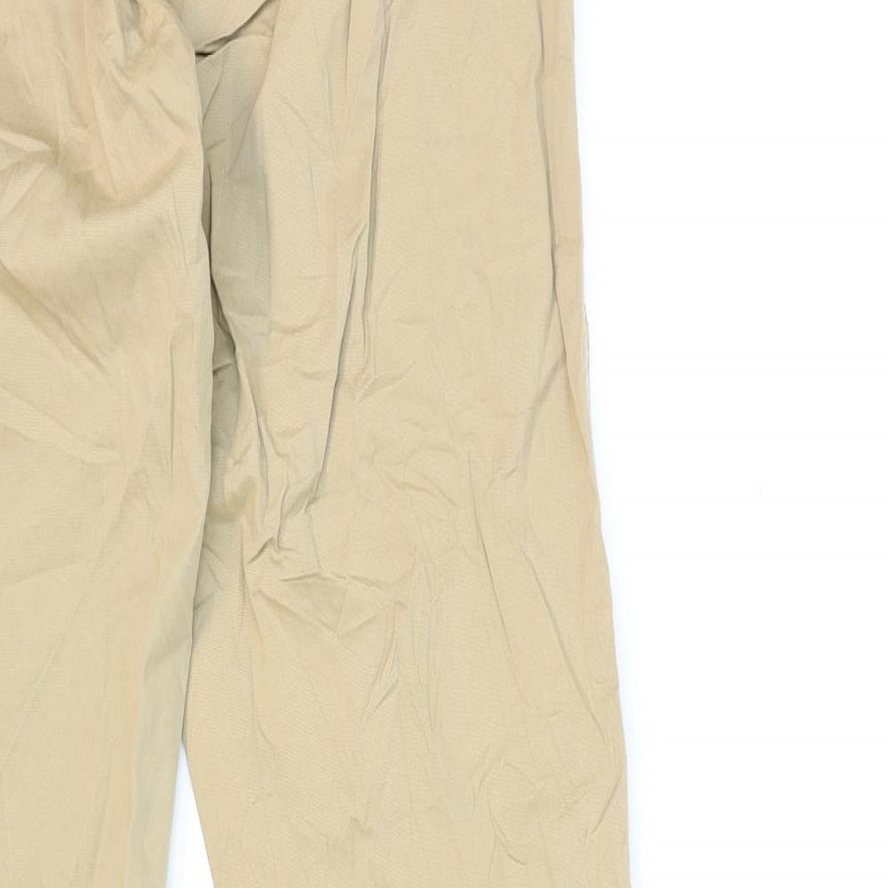 OPUS Womens Beige Chino Trousers Size 38 in L30 in