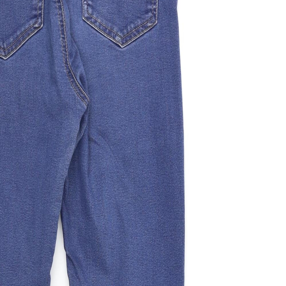 Womens UK Size 10 Marks and Spencer Regular Fit Skinny Blue Jeans