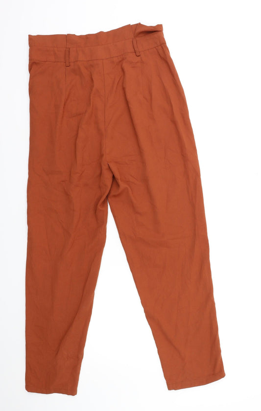 SheIn Womens Brown Trousers Size L L26 in
