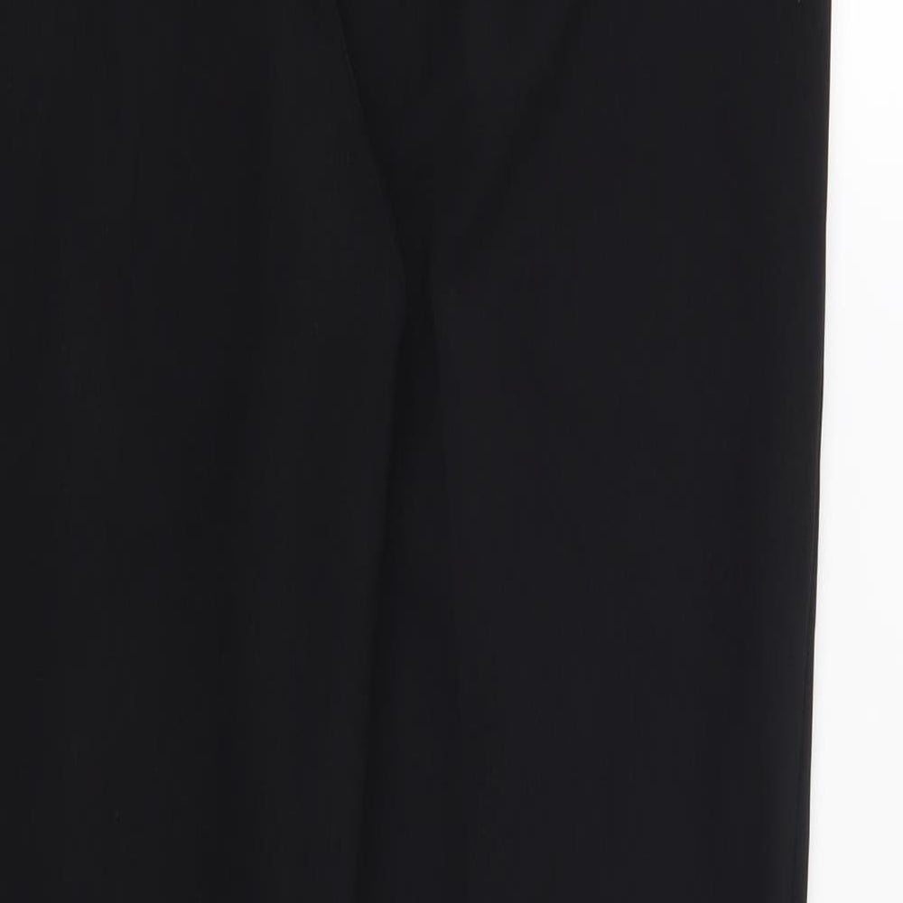 George Womens Black Trousers Size 12 L29 in