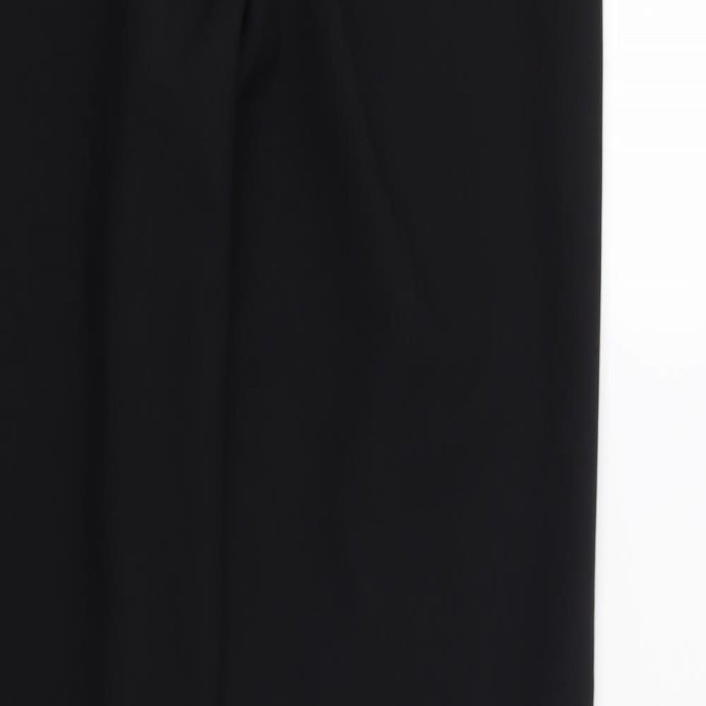 George Womens Black Trousers Size 12 L32 in