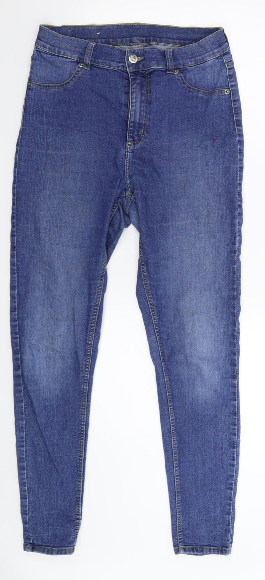 Womens UK Size 30 in Cheap Monday Extra-Slim Fit Skinny Blue Jeans