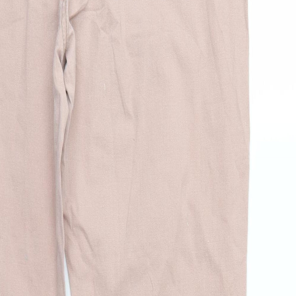 Yessica Womens Pink Denim Skinny Jeans Size 18 L30 in