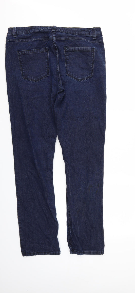 C&A Womens Blue  Denim Straight Jeans  L30 in