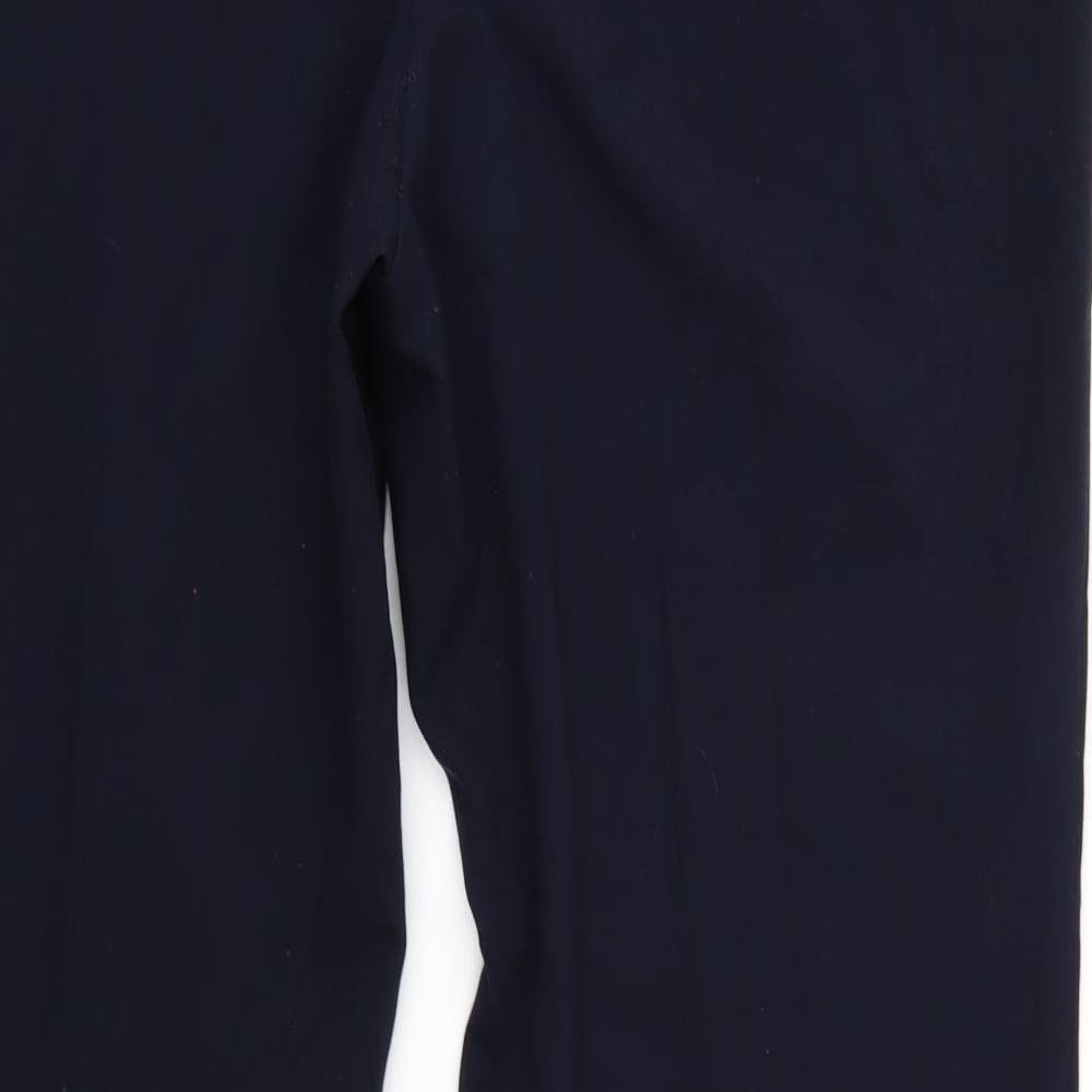 Womens UK Size 18 Marks and Spencer Regular Fit Blue Trousers