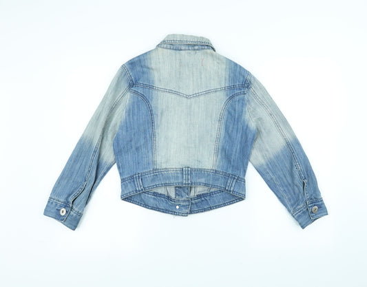 Womens UK Size 10 New Look Blue Jacket