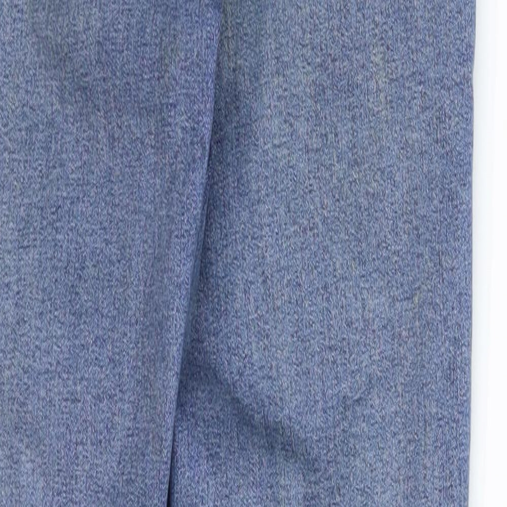 Topshop Womens Blue Denim Skinny Jeans Size 26 in L26 in