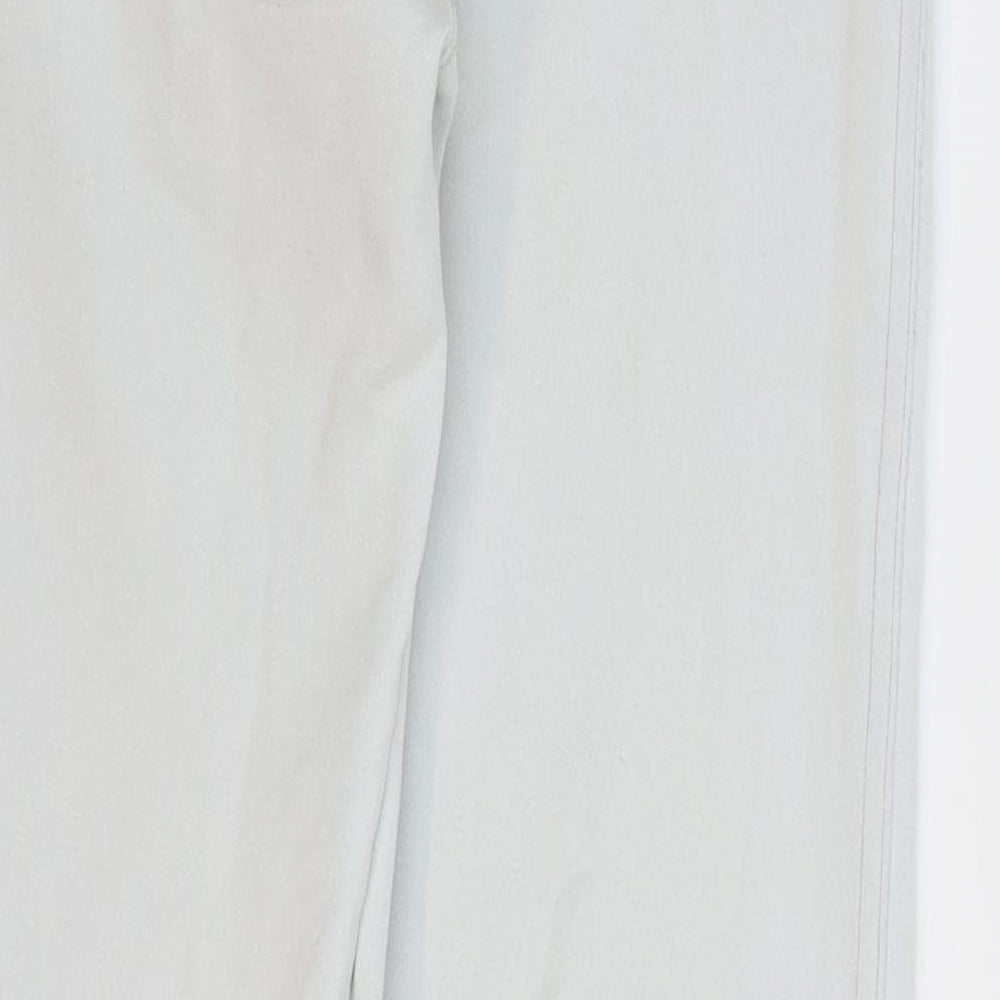 American Apparel Womens White  Denim Jegging Jeans Size 26 in L30 in