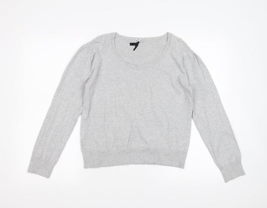 Primark Womens Grey Pullover Jumper Size 14