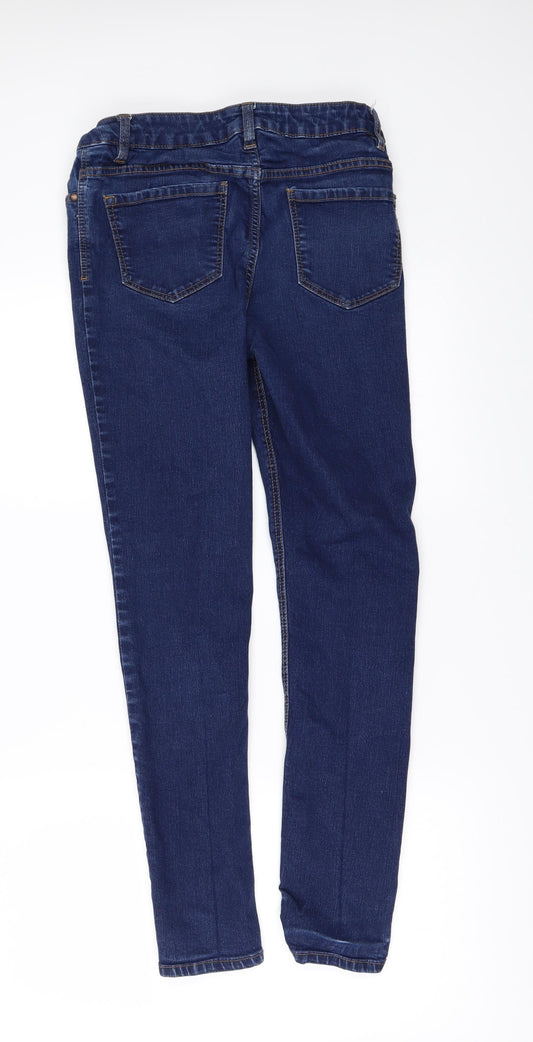 George Womens Blue Denim Skinny Jeans Size 10 L28 in