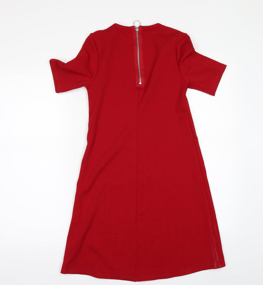Divided by H&M Womens Red A-Line Size 8