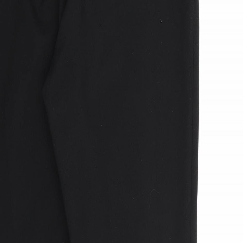 George Womens Black Rayon Dress Pants Trousers Size 10 L26 in