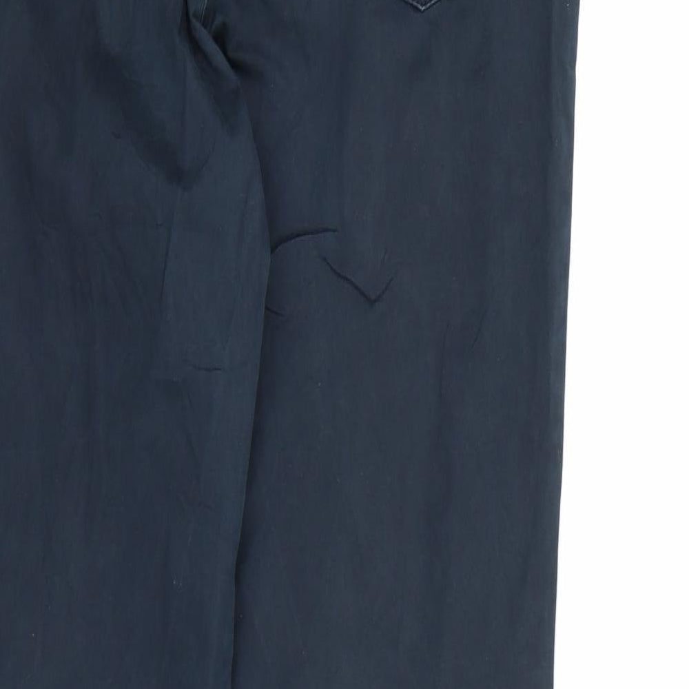 Gerry Weber Womens Blue Chino Trousers Size 16 L33 in