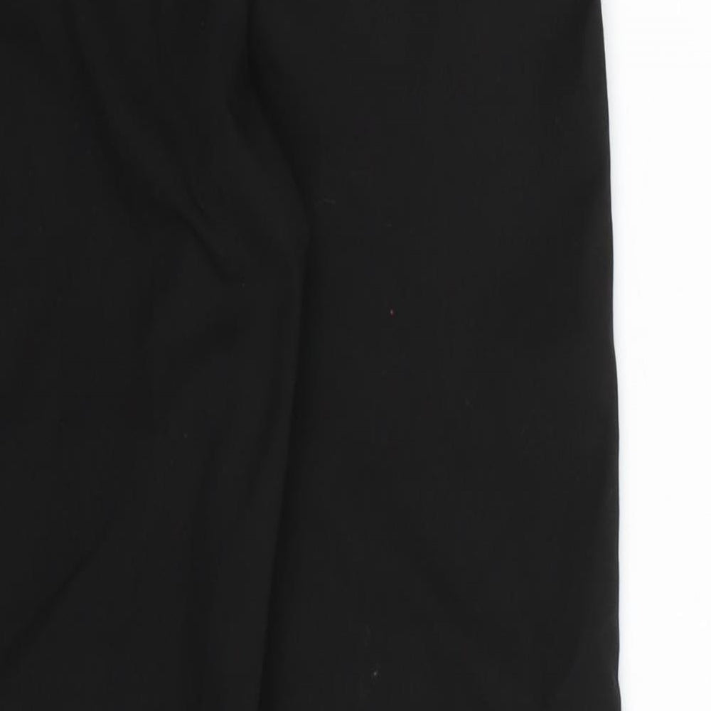 Top Class Boys Black Rayon Dress Pants Trousers Size 9 Years - School Trousers