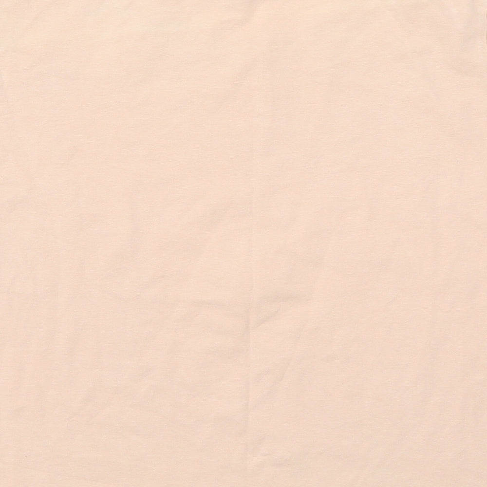Womens UK Size L H&M Pink Basic T-Shirt