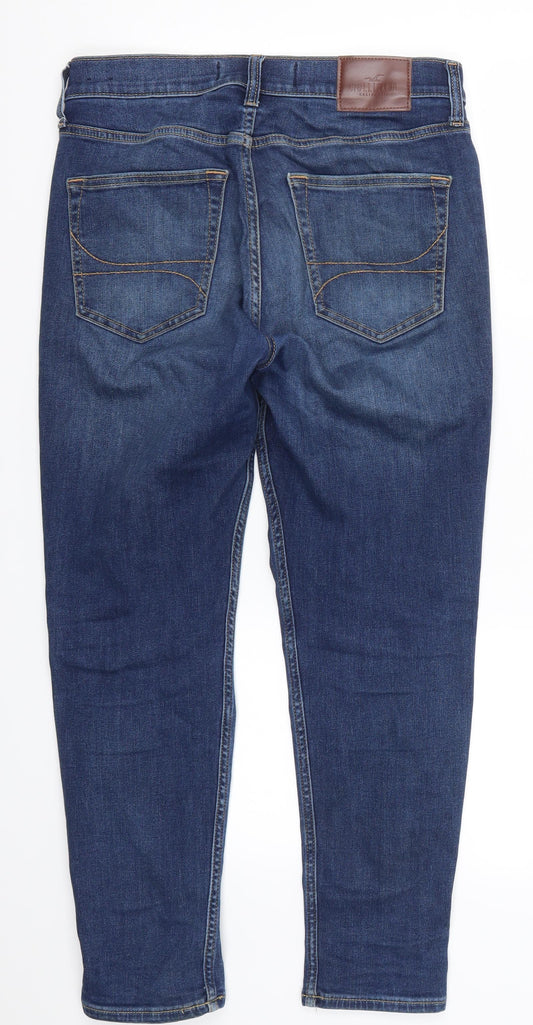 Hollister Womens Blue Denim Skinny Jeans Size 29 in L26 in