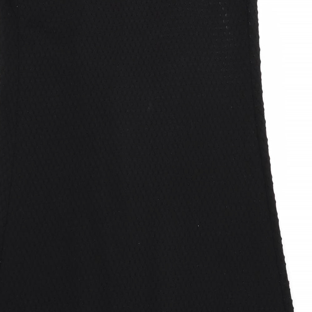 NIKKA Womens Black A-Line Size M