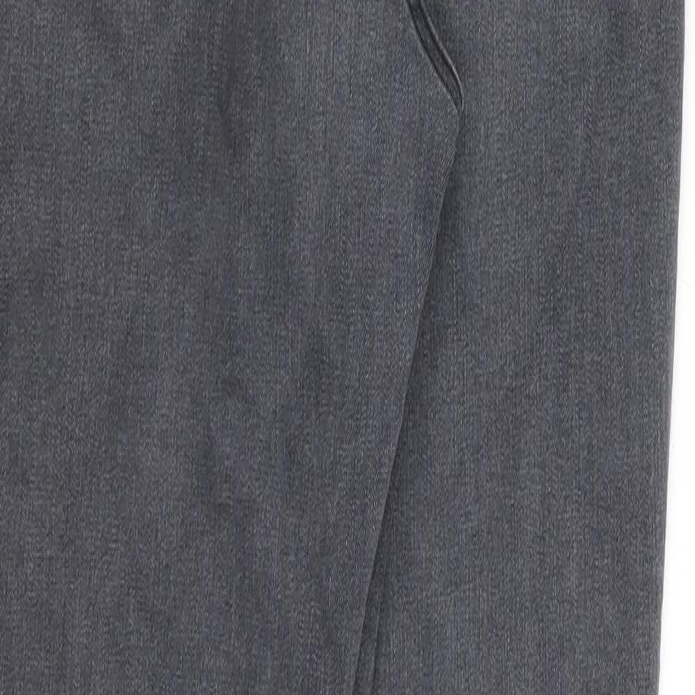 Topshop Womens Grey Skinny Jeans Size 30 in L30 in