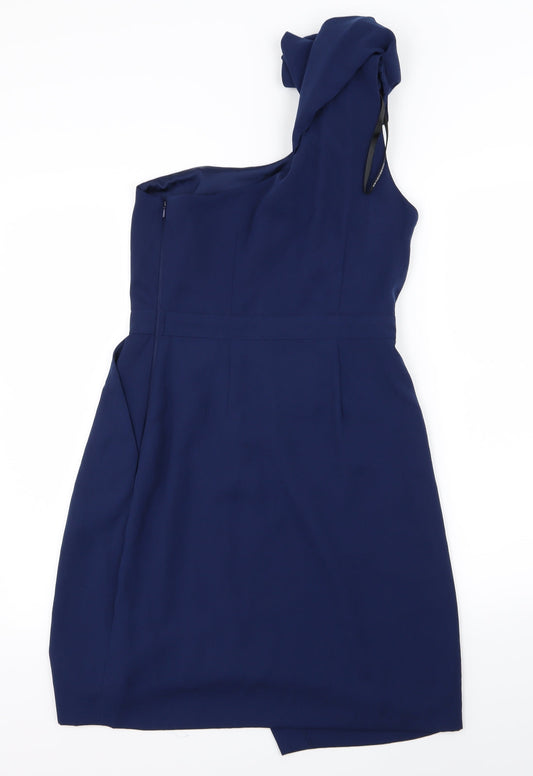 Warehouse Womens Blue Bodycon Size 10