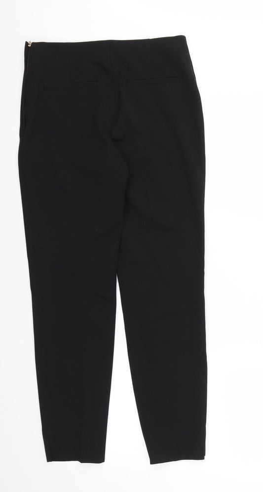 Womens UK Size 10 H&M Regular Fit Black Trousers