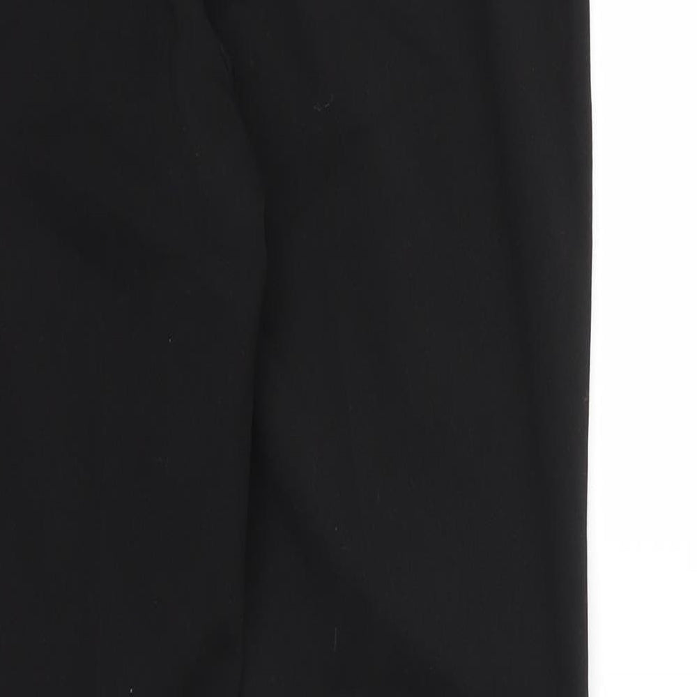 Womens UK Size 10 H&M Regular Fit Black Trousers